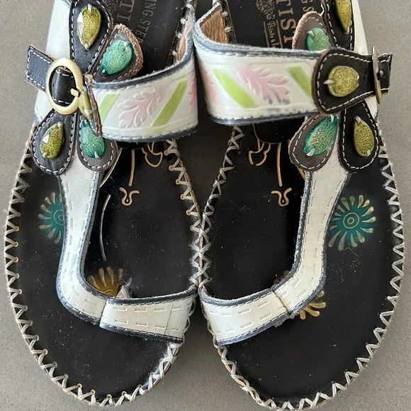 Gently worn womens size 35 L’Artiste sandals - Picture 5 of 5